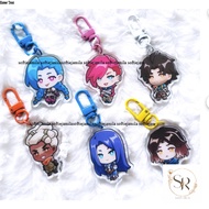 Complex charm - Has features Jinx, Jayce, Viktor, Caitlyn, Ekko and vi