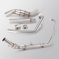 For CF-250SR Full Exhaust System 51mm Stainless Steel Motorcycle Exhaust Muffler Escape CF250 250SR 