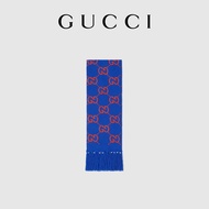 Gucci bags❡[New product] GUCCI Gucci GG wool jacquard scarf