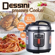 DESSINI ELECTRIC PRESSURE COOKER 6L 👍