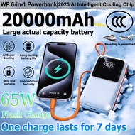(3C Certified) WP 3C Powerbank 20000mah Fast Charging PN-891PD 45W Super Flash Charge Slim Portable 