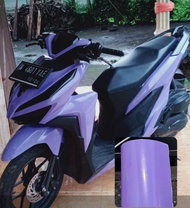 Stiker skotlet ungu taro full body motor scoopy scotlet motor vario