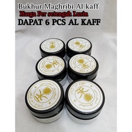 BUKHUR MAGHRIBI AL KAFF DAPAT 6 PCS/PROMO SETENGAH LUSIN BUHUR ALKAFF