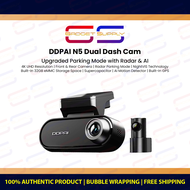 DDPAI N5 Dual 4K Ultra HD GPS Front &amp; Rear Recording Dash Cam Super Capacitor