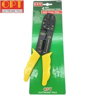 OPT Taiwan Multifunctional Crimping Pliers Wire Stripping Cutter Tool KH-502 507 Manual Hand Tool Ha