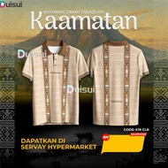 【FREE CUSTOMIZATION】2025 NEW SUMMER T-shirt Kaamatan (Sunduvan Kaamatan) Jersey Corak Etnik Borneo B