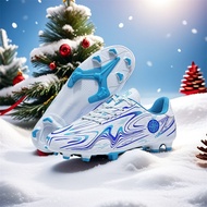 New 2025 Football Shoes Large Size Grass Field Suitable for Teenagers Sports Footwear And Bag Access