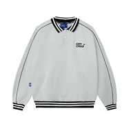 Áo sweater nỉ có cổ mùa đông nam nữ Local Brand Chính Hãng City Cycle Áo sweater Study Smart