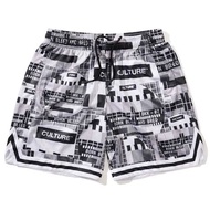 CULTURE TEST PATTERN MONOTONE CLUB SHORT