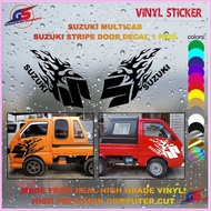 ✑ √ ◊ Suzuki Multicab Body Decals -Stripping Decal High Quality Vinyl Sticker