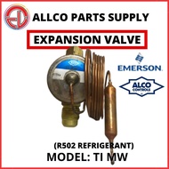 EXPANSION VALVE TI MW EMERSON/ALCO CONTROLS 134A GAS TYPE (STOCKS CLEARANCE) | ALLCO PARTS SUPPLY