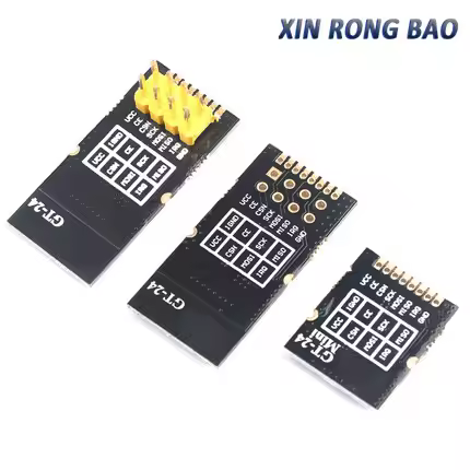 GT-24 SMD/DIP/Mini Wireless Module 2.4G NRF24L01+PA+LNA Industrial Grade Digital Transmission Wirele