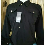 Jaket Almamater Hitam Polos Pria Dan Wanita Size L, Xl Stok Terbatas