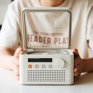 R200 CD player 內建喇叭 便攜式 藍芽收發 (白色/米咖/蘋果綠)