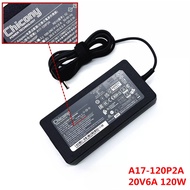 Original Chicony 120W 6A Power Supply Charger for MSI Thin A15 B7UCX B7VE B7VF