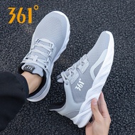 361 Sports Shoes Men Summer New Style Men's Mesh Breathable Running Shoes Casual Shoes 361 Official 