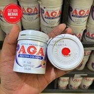 Cat AGA 100cc 100ml Poster Akricat Merah Kuning Hijau Biru Hitam Paint Painting Warna Warni Colour C