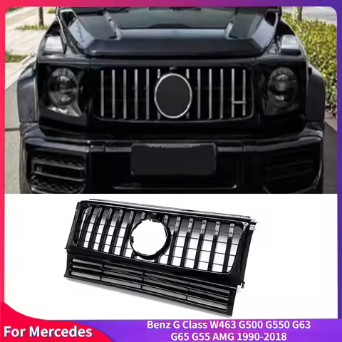 GT R Style For Mercedes Benz G Class W463 G500 G550 G63 G65 G55 AMG 1990-2018 Front Inlet Grille Bum