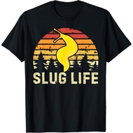 Men's cotton T-shirt Slug Life Yellow Banana Slug Snail Lover Slug Costume Unisex T-Shirt Fast Shipp