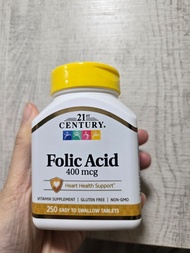 葉酸 Folic Acid 400 mcg 250粒