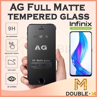 Infinix GT 10 Pro/Note 40/30 Pro/ Hot 40i/40 Pro/30/30i/20/20i/12 2023/Zero X Neo 5G/Smart 8 Pro/5/6/10S/Play/11 Full Cover AG Full Matte Tempered Glass