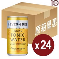 Fever Tree - Fever Tree 英國印度湯力水 Premium Indian Tonic Water (迷你罐裝) - 原箱 150毫升