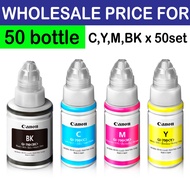 50x Canon GL790 ORIGINAL REFILL INK G-SERIES 1 set (Black,Cyan,Magenta & Yellow)