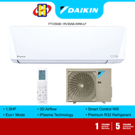 Daikin Air Conditioner (1.0HP-2.5HP) Premium FTV-A siri Air-Cond R32 FTV28AB / FTV35AB / FTV50AB / FTV60AB