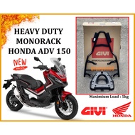 ORIGINAL GIVI HONDA ADV150 SRV - ADV150 MONORACK HEAVY DUTY CARRIER