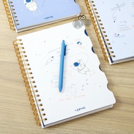 B5 Spiral Notebook Space&Vangogh Spiral B5 Notebook/