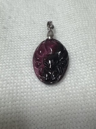 九尾狐碧璽吊墜