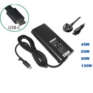 DELL USB TYPE C TYPE-C 45W 65W 90W 130W LAPTOP USE CHARGER ADAPTER