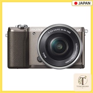 【 Used 】 SONY Mirrorless Camera α5100 a5100 Power Zoom Lens Kit with E PZ 16-50mm F3.5-5.6 OSS, Brow