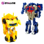 OWLLADE Transformers Car Toys Model Birthday Gift for Boys Mainstay BYMY-JY675A/B/C LSZSHT 3T