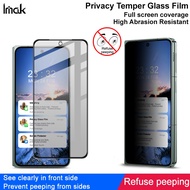 Imak Privacy Glass Oppo Find N3 Fold / N3 5G Anti Peeping Tempered Glass Anti Spy Full Cover Screen Protector Film