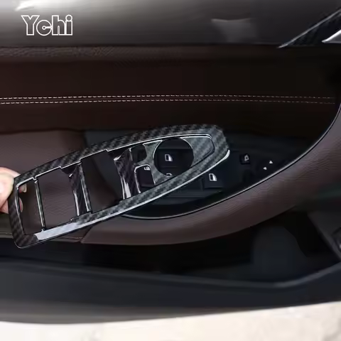 ABS Chrome For BMW X1 F48 2016-2021 220i 25i 25le Window Lift Swtich Button Cover Trim Accessories F