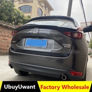 On sale For Mazda CX-5 CX5 2017 2018 2019 2020-2023 Rear Middle Spoiler Wing Carbon Fiber Trunk Lip 