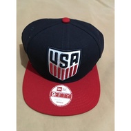 NEW ERA Genuine American Team USA 9fifty 59fifty Flat Brim Baseball Cap Fan Cap