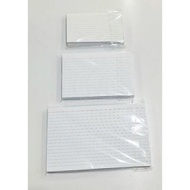 Index Card 100Pcs/Pack (3x5)(4x6)(5x8)