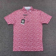 Footjoy USA FJ Men's Golf Short-Sleeved T-Shirt Quick-Drying Breathable Sunscreen Golf