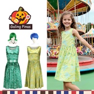 Philippine Inside Out Costume for Kids Girl Halloween Character Buwan ng Wika Joy Disgust Cosplay