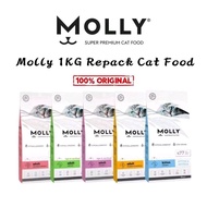 MOLLY SUPER PREMIUM CAT FOOD 1KG REPACK