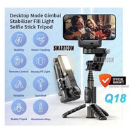 [ans] - Smartcom Q18 Gimbal Stabilizer Handphone Smart Tracking Tripod Hp