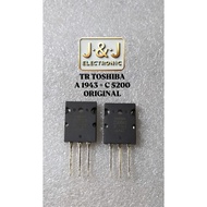 TOSHIBA TR TRANSISTOR 1943 + C 5200 series 524 Japan Original