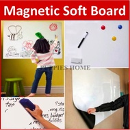 Magnetic Whiteboard Sticker White Board Roll Wall Sticker Magnet Drawing Board