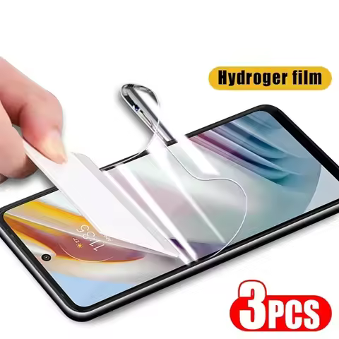 3Pcs Hydrogel Film For Motorola Moto G04 4G G24 G04S G14 Power G55 G34 G54 G64 G84 G45 G35 5G Screen