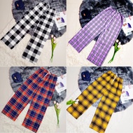 Soft Plaid Pants Comfortable To Wear Quick Dry Cleaning Waist 22-34 Inches Length 90 CM ️