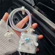 Cinnamoroll Xiaomi 67w 90w charger cover for xiaomi 12/12x/13 redmi note 11pro/k60/k50 cute cartoon 