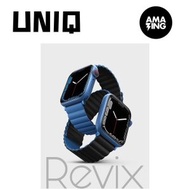 UNIQ - UniQ Revix Strap for Apple Watch雙色防水矽膠磁吸錶帶41/40/38mm -藍黑