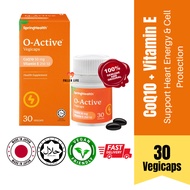 SPRINGHEALTH O Active Q10 (30 capsules) | CoQ10 Supplement Q10 Supplement Vitamin E  Energy Booster